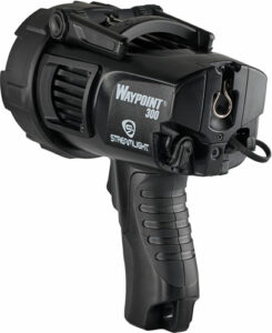 Streamlight Waypoint 300 handheld spotlight, black.