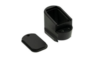Black plastic rectangular and cover components hardware