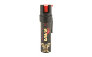 Pepper spray canister for self-defense.