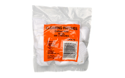 Pack of cotton cleaning patches, 200 count.