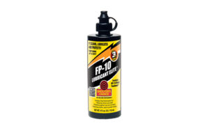 FP-10 lubricant bottle for firearms maintenance