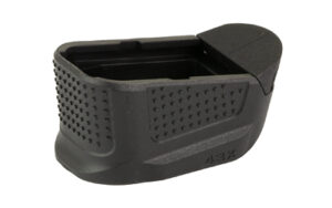 Black grip extension for firearm accessory