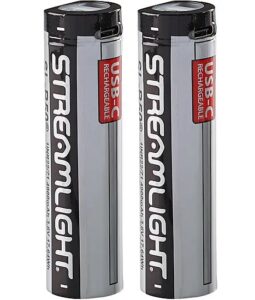 Streamlight USB-C rechargeable batteries, two pieces