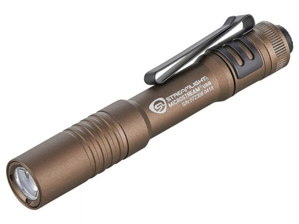 Streamlight MicroStream USB flashlight with pocket clip