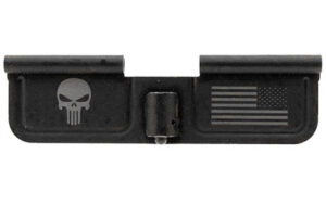 Dust cover with skull and American flag symbols.