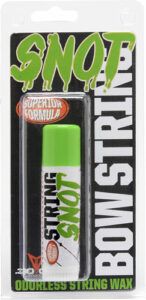SNOT bow string wax packaging