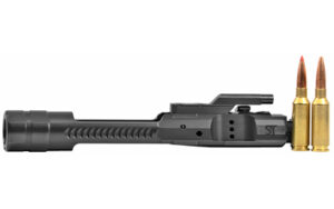 Rifle bolt carrier group with two bullets
