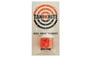 Tannerite kill shot target for shooting practice.