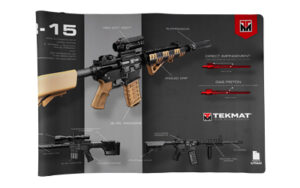 AR-15 rifle features and specifications diagram