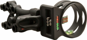 TRUGLO BOW SIGHT CARBON XS - XTREME 5-PIN .019DIA BLACK