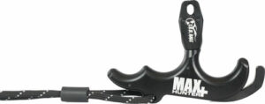 T.R.U. BALL RELEASE MAXHUNTER+ - HAND HELD 3-FINGER THUMB BLACK