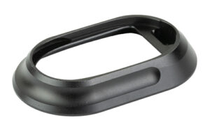 Black oval object, rounded edges