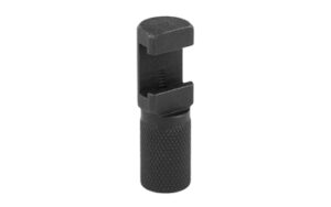 Knurling tool for holding round objects securely.