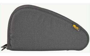 Black soft case for firearms with zipper