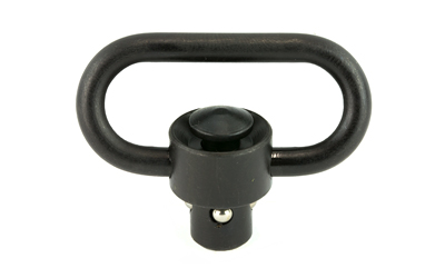 Black quick release sling swivel attachment