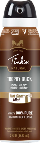 Tink's Trophy Buck attractant spray can
