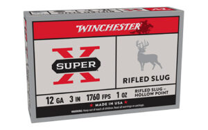 Winchester Super X rifled slug ammunition box