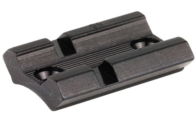 Black metal firearm mounting rail accessory