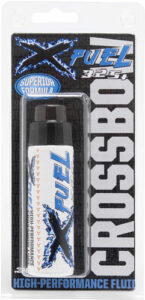 High-performance crossbow fluid in packaging
