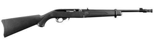 RUGER 10/22 TD 22LR BL/SYN SUPP