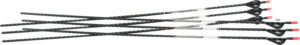 EASTON ARROW FMJ 5MM 340 - W/ 2" BLAZER VANES 6-PACK