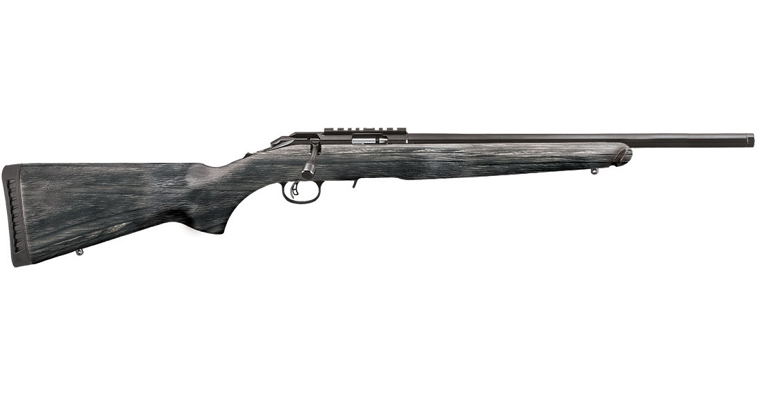 RUGER AMER TARGET 22LR BL/LAM 18" TB