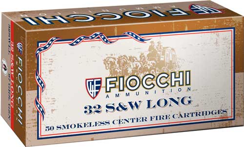FIOCCHI 32 S&W LONG 97GR FMJ - 50RD 20BX/CS