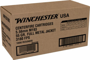 WINCHESTER USA 5.56X45 55GR - FMJ 1000RD CASE LOT