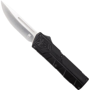 COBRATEC LIGHTWEIGHT OTF - BLACK 3.25" DROP POINT