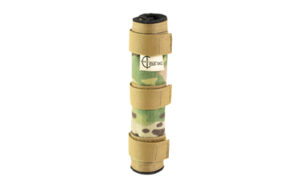 Camouflage suppressor cover with straps