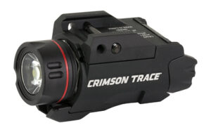 Tactical flashlight by Crimson Trace for firearms