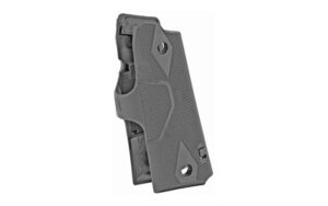 Gray textured gun grip panel replacement accessory