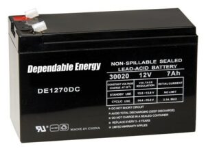 AMERICAN HUNTER BATTERY - RECHARGEABLE 12V 7AMP TAB TOP