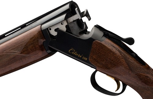 Double-barrel shotgun with open action