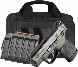 S&W M&P9 SHIELD PLUS OPTICS CT - TS NIGHT SGT 6 MAGS BUNDLE