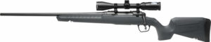 Bolt-action rifle with mounted scope