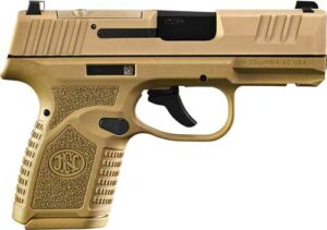 FN REFLEX MRD 9MM LUGER - 2-10R MAGS FDE NO SAFETY