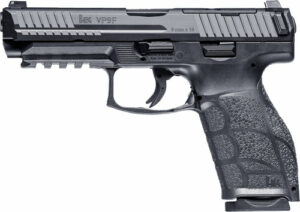 HK VP9A1 F OPTICS READY 9MM - 4.5" BBL 2-10RD MAGS BLACK