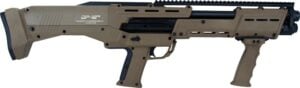 Tactical bullpup shotgun DP-12, side view.
