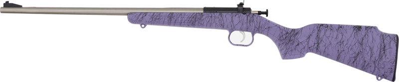 CRICKETT RIFLE G2 22LR PURPLE - SYNTHETIC/BLACK WEB STAINLESS - Image 2