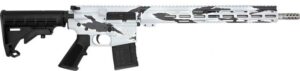 GLFA AR15 RIFLE 223 WYLDE - 16" S/S BBL PURSUIT SNOW CAMO