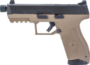 IWI MASADA 9MM 4.6" THREADED - BBL 3-DOT ORP 2-10RD MAG FDE