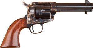 Classic revolver with wooden handle