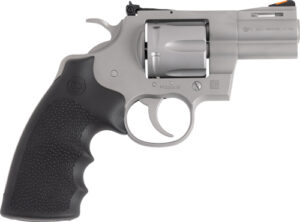 COLT PYTHON 357MAG 2.5" 6RD - MATTE STAINLESS HOGUE GRIPS