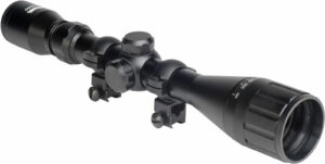 HATSAN OPTIMA 3-9X40 AO AIRGUN - SCOPE W/RINGS & CAPS