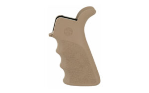 Tan ergonomic textured grip for firearms