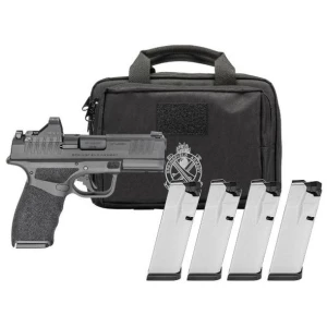 Springfield Gear Pac Hellcat Pro OSP Handgun 9mm Luger 10rd(4) Magazines 3.7" Barrel Black Green Dot Bag