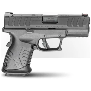 Springfield XD-M Elite 3.8" Compact OSP Handgun 10mm Auto 11rd Magazine 3.8" Barrel Fiber Optic Front Tactical Rack U-Dot Rear