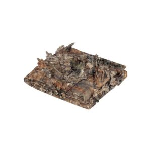 Camouflage hunting net for outdoor concealment.