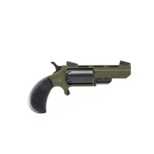 NAA Green Huntsman Conversion Handgun .22 LR/22 WMR 5rd Capacity 2" Barrel OD Green/Black